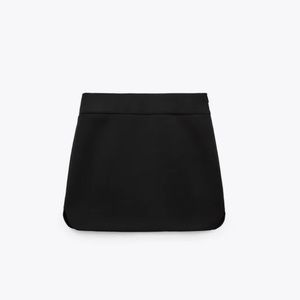 Mini black skirt